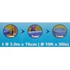 Avenli Pripučiamas baseinas apvalus 76x300cm - Avenli - 3618L