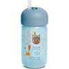 Suavinex Lighting Into The Forest gertuvė su šiaudeliu Mėlyna 340 ml