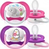 Philips AVENT 6-18 mėn. silikoninis čiulptukas ULTRA AIR M, 2 vnt., SCF080/08