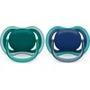 Philips AVENT SCF085/31 Ultra Air čiulptukas 6-18m tamsiai mėlynas/žalias