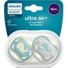AVENT SCF349/24 Čiulptukas Ultra Air 18+ banginiai 2 vnt