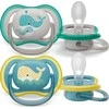 AVENT SCF349/24 Čiulptukas Ultra Air 18+ banginiai 2 vnt