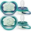 Philips AVENT SCF376/13 Čiulptukas Ultra Nighttime 6-18 žvaigždučių/mėnulio berniukas
