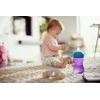 Philips AVENT puodelis minkštu, kramtymui atspariu snapeliu, 300 ml, violetinis