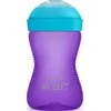 Philips AVENT puodelis minkštu, kramtymui atspariu snapeliu, 300 ml, violetinis