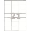 Lipnios etiketės Avery Zweckform, A4, 70x41mm, 21 etiketė lape, 100 lapų, baltos spalvos