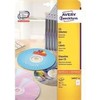 Avery Zweckform 25 vienetų kompaktinių diskų (DVD) etiketės