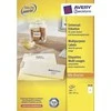 Lipnios etiketės Avery Zweckform , A4, 200x297mm, 1 etiketė lape, su rėmeliu, 100 lapų, baltos spalvos