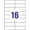 Avery Zweckform Universalios etiketės Avery Zweckform 3484, 105 x 37mm, 1600 etiketės (3484 K)