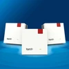 Maršrutizatorius Carruzzo FRITZ! Set 1700 3er-Pack, Repeater - baltas/pilka, Wi-Fi 7 with bis zu 3,6 GBit/s
