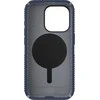 „Speck Presidio2 Grip“ – dėklas, skirtas „iPhone 15 Pro“ (pakrantės mėlyna / dulkių pilka / balta)