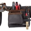 AW-Tools profesionalus montuotojo diržas 11 lygių kišenių Juodas Line