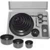 AW-Tools AWTOOLS skylučių pjūklai MEDIENAI / 19-22-28-32-38-44-51-64-76-89-102-127mm / 16 ELEMENTŲ RINKINYS
