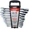 AW-Tools Kombinuotas raktas su terkšle AWTools AW39999; 8-19 mm; 12 vnt.