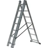 AW-Tools AWTOOLS kopėčios aliumininės 3x8 STOPNI 150KG ADAPATACJA NA SCHODY