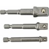 AW-Tools AWTOOLS ADAPTERY DO NASADEK HEX 3 vnt.. 1/4``-3/8``-1/2``