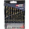 Grąžtas AW-Tools AWTOOLS GRĄŽIAUS METALAS HSS M2 RINKINYS 19 vnt. / 1,0-10,0 mm / PREMIUM