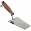 AW-Tools AWTOOLS TINKUOTOJO MENTELĖ TRAPECINĖ, NERŪDIJANTIS PLIENAS, 140mm, KORKINĖ RANKENA 1201K
