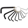 AW-Tools AWTOOLS RAKTAI ŠEŠIAKAMPIAI HEX / 1,5-10,0mm / 10vnt. ŽIEDE