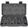 AW-Tools Smūginių galvučių rinkinys AWTools AW38781BL; TORX; 1/2''; T30-T80; 8 vnt.