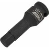 AW-Tools Smūginių galvučių rinkinys AWTools AW38780BL; HEX; 1/2''; 6-19 mm; 8 vnt.
