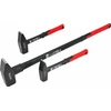 AW-Tools AWTOOLS ŠALTKALVIŠKAS PLAKTUKAS 1,0kg STIKLO PLUOŠTAS Juodas LINE
