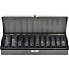 AW-Tools Smūginių galvučių rinkinys AWTools AW38645BL; 1/2''; 10-24 mm; 11 vnt.