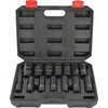 AW-Tools Smūginių galvučių rinkinys AWTools AW38691BL; 1/2''; 10-32 mm; 14 vnt.