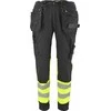 AW-Tools Apsauginės kelnės AWTools AW02613; T3; XL juoda/geltona