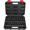 AW-Tools Smūginių galvučių rinkinys AWTools AW38695BL; 1/2''; 10-19 mm; 20 vnt.