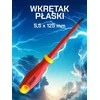 Atsuktuvas plokščias 5,5x125mm 1000V AW-TOOLS