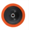 AW-Tools AWTOOLS DISKAS 125mm POLIRAVIMO KEMPINĖ ORANŽINĖ M14 VIDUTINIO KIETUMO