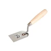 AW-Tools AWTOOLS nerūdijančio plieno NERŪDIJANČIO BANDYMO SPLADE STUCK TROOWER 60 mm MEDINĖ RANKENA
