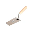 AW-Tools AWTOOLS TRAPEZINĖ NERŪDIJANČIO NERŪDIJANČIO MEDŽIAGA 160 mm MEDINĖ RANKENA
