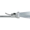 AW-Tools reguliuojamo pločio metalinis grėblys AW00092