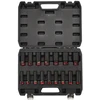 AW-Tools AWTOOLS SMŪGINIŲ GALVUČIŲ RINKINYS 1/2″ 16 vnt. 11-32mm ILGOS Juodas LINE