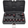 AW-Tools AWTOOLS SMŪGINIŲ GALVUČIŲ RINKINYS 1/2″ 12 vnt./10-24 mm/ TRUMPOS Juodas LINE