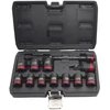 AW-Tools AWTOOLS SMŪGINIŲ GALVUČIŲ RINKINYS 1/2″ 13 vnt./10-24 mm/ TRUMPOS Juodas LINE