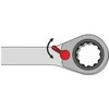 AW-Tools AWTOOLS KOMBINUOTASIS VERŽTAKLIS SU RETKETU 17mm