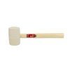 AW-Tools AWTOOLS GUMINIS PLAKTUKAS SU MEDINE RANKENA, Baltas 235g