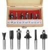 AW-Tools AWTOOLS MEDIENOS KAŽTUVĖS, 6 vnt. BANGAS 8 mm
