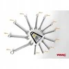 AW-Tools AWTools Rinkinys plokščių dvikilpių veržliarakčių 12 el. (6,7,8,9,10,11,12,13,14,17,19,22 mm)