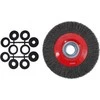 AW-Tools AWTOOLS DISKINIS ŠEPETYS 200mm /OT 32mm GOFRUOTA VIELA