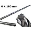 AW-Tools AWTOOLS GRĄŽTAS SDS PLUS 6x 160mm QUADRO XTREME Juodas LINE