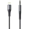 Adapteris iPhone Lightning - Jack 3.5 AWEI (CL-116L) juodos spalvos