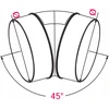 AWENTA alkūninis kanalas Awenta KO125-23/45 apvalus 45 laipsnių fi125mm