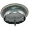 AWENTA Anemostatas tiekiamasis Awenta AMN100 fi 100 metalinis baltas