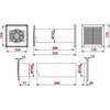 Ventiliatorius AWENTA Awenta CM100 Cozy Move 4in1 ventiliacijos komplektas su baltu termostatu