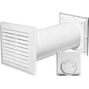 Ventiliatorius AWENTA Awenta CM100 Cozy Move 4in1 ventiliacijos komplektas su baltu termostatu