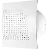 AWENTA Awenta WPAB110ZH Pulsar vonios ventiliatorius fi100 mm 110m3/h 9W 230V su laikmačiu, drėgmės jutikliu ir atbuliniu vožtuvu, balta